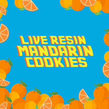 1 Gram Live Resin Vape Cartridge: Mandarin Cookies (HHC, CBC, Delta-9 THC)