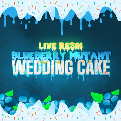 1 Gram Live Resin Vape Cartridge: Wedding Cake (HHC, D8, D9, D10)