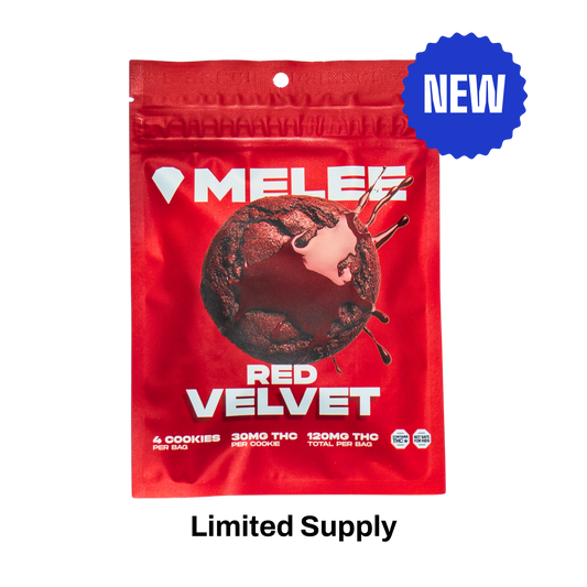 30mg • Red Velvet • THC Cookies [4 pk] (120mg Delta-9 THC)