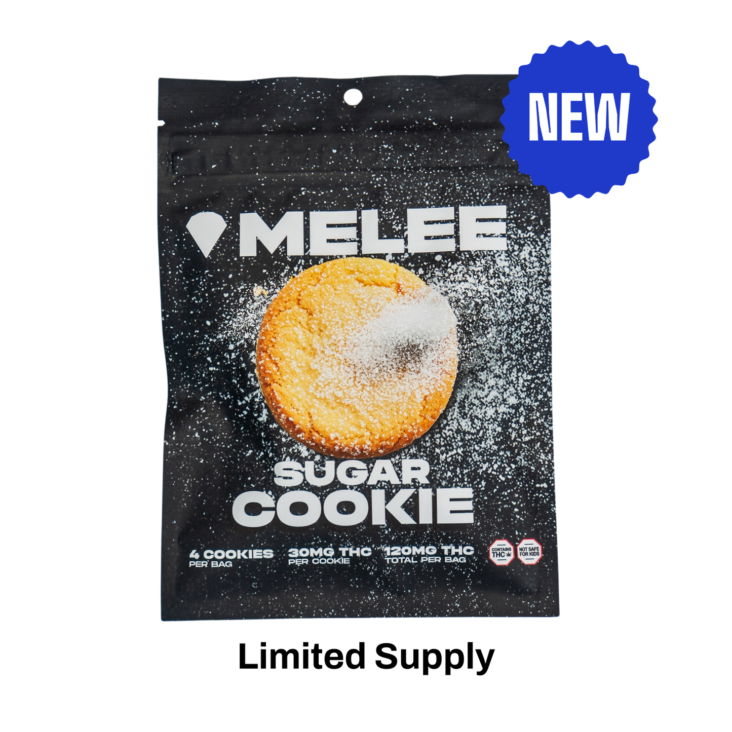 30mg • Sugar Cookie • THC Cookies [4 pk] (120mg Delta-9 THC)
