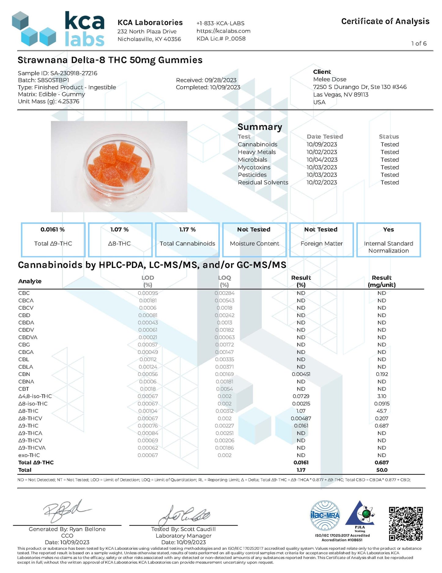 50mg • Strawnana Peach • Gushers [4 pk] (200mg Delta-8 THC)