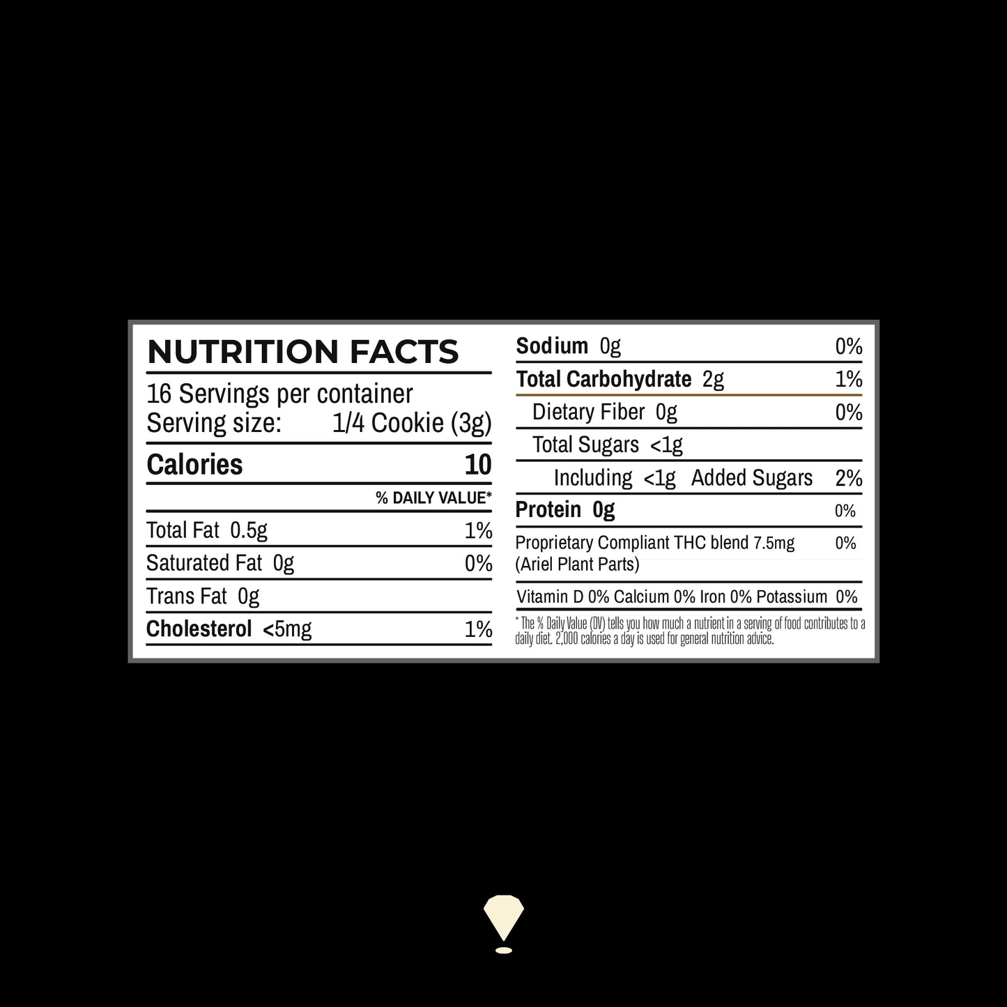 30mg • Sugar Cookie • THC Cookies [4 pk] (120mg Delta-9 THC)