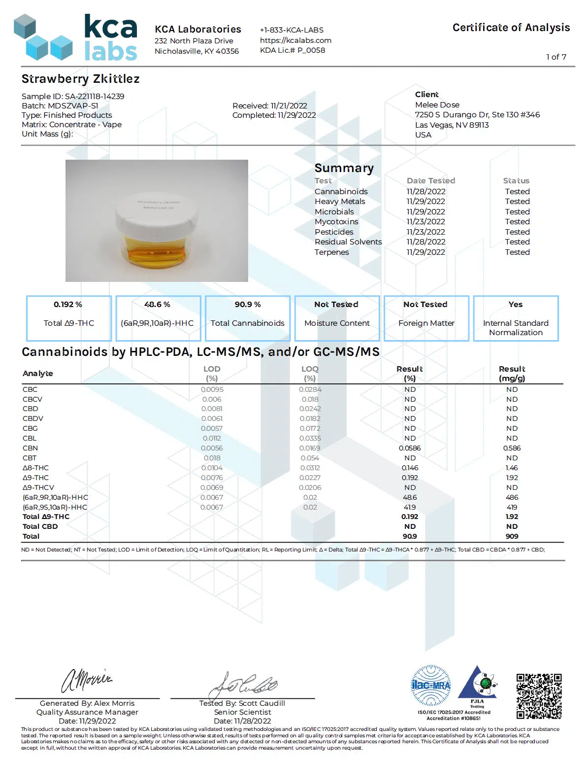 2 Gram Live Resin Disposable Vape: Strawberry Zkittlez (HHC, Delta-9 THC)