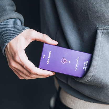 2 Gram Live Resin Disposable Vape: Grape Gushers (HHC, CBN, D9)