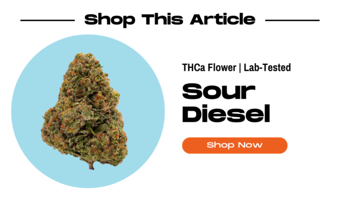 Shop the Sour Diesel strain by Melee Chronic